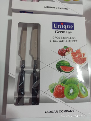 خرید کارد میوه خوری ۱۲ تایی یونیک