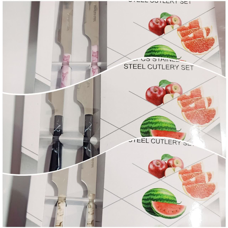 مشخصات کارد میوه خوری ۱۲ تایی یونیک