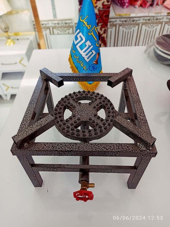 خرید اجاق گاز تک شعله آهنی 40*40