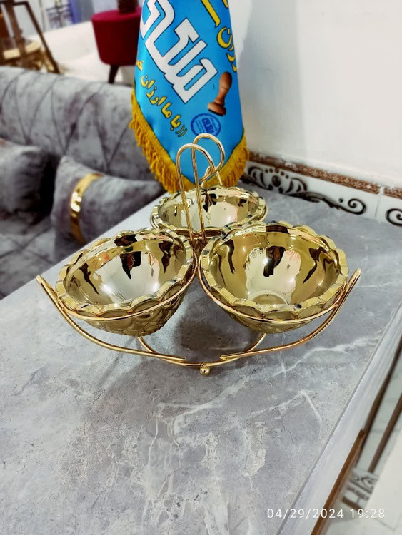 خرید اردو خوری 3 خانه موناکو طلایی