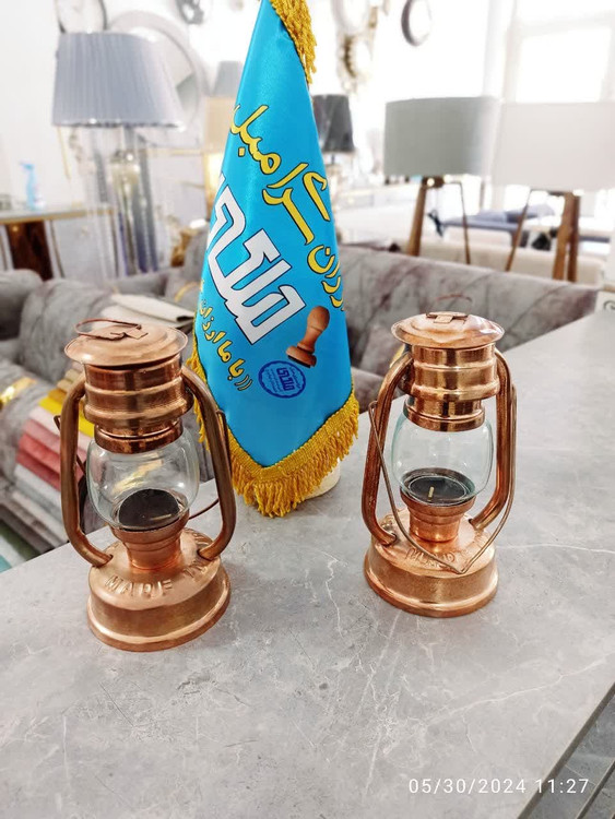 خرید فانوس فلزی دکوری