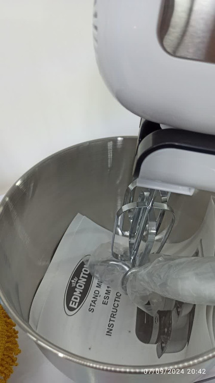 مشخصات همزن کاسه دار بی ام 3 لیتر BM-6666