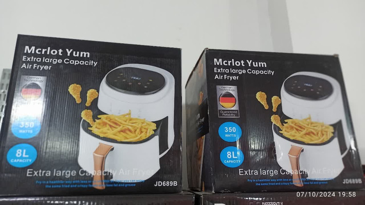 فروش عمده سرخ کن بدون روغن 8 لیتری Merlot Yum