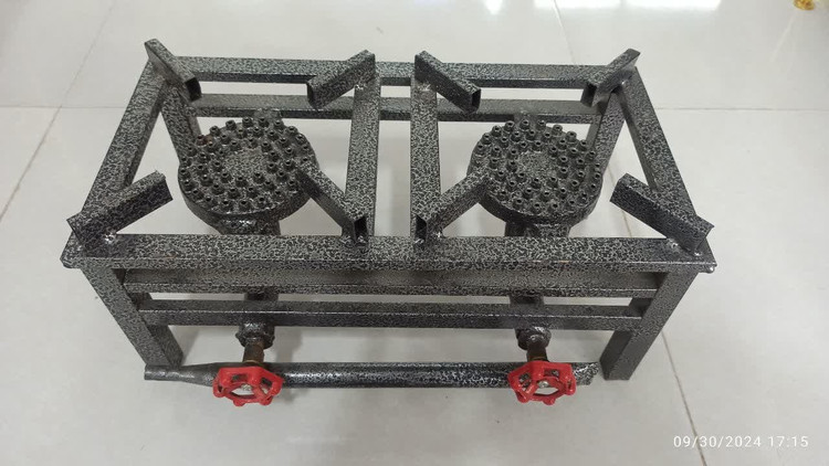 خرید اجاق گاز دو شعله آهنی 25*25