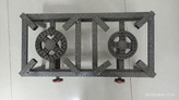 قیمت اجاق گاز دو شعله آهنی 20*20