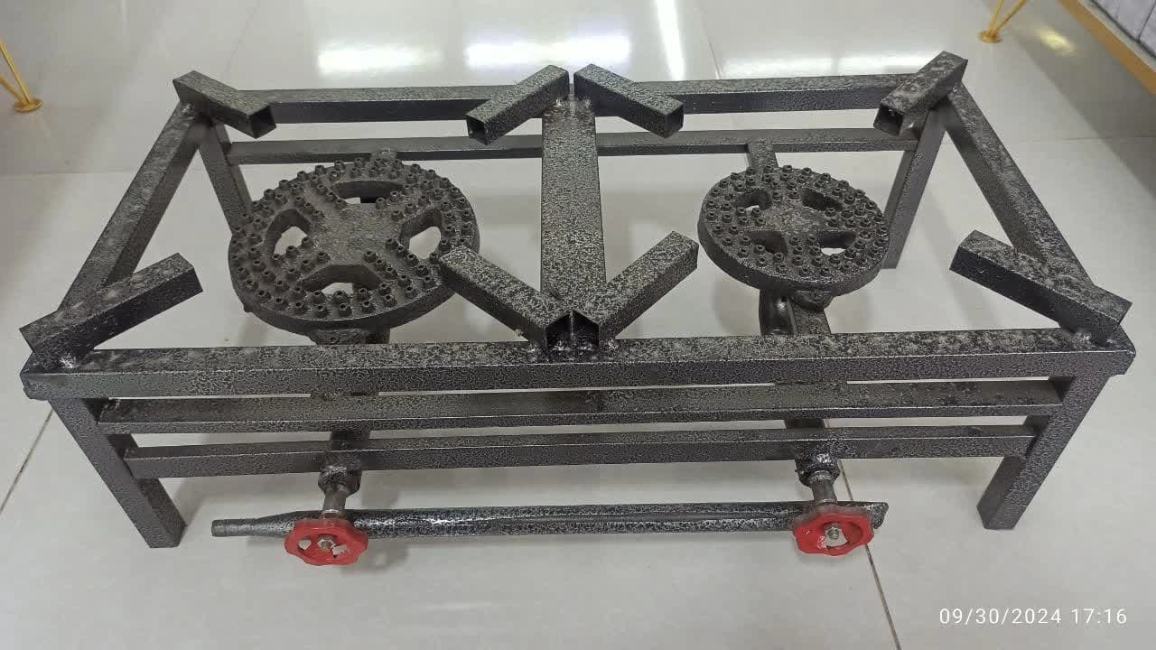 خرید اجاق گاز دو شعله آهنی 40*40