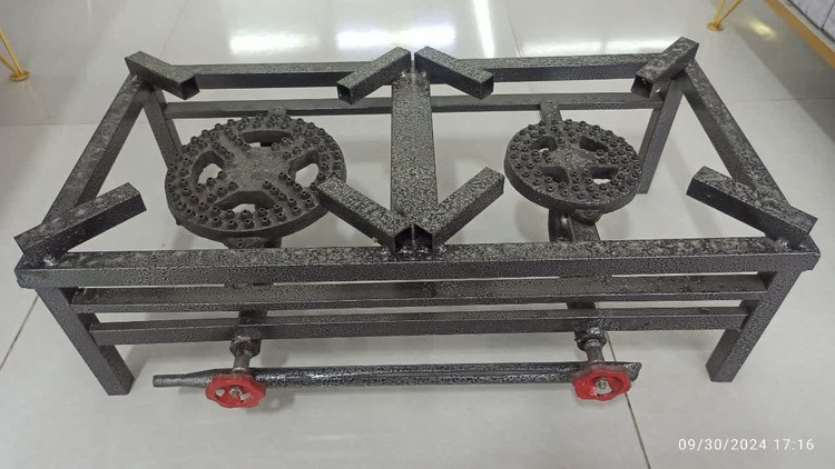 خرید اجاق گاز دو شعله آهنی 40*40