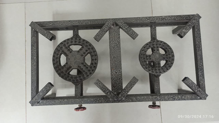 قیمت اجاق گاز دو شعله آهنی 40*40