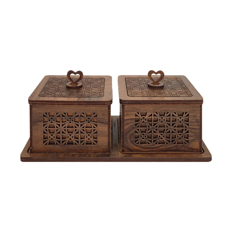 قیمت قندان چوبی