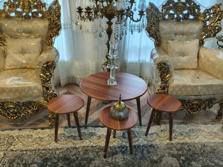 خرید جلو مبلی و عسلی گرد مدل ونوس - ارسال رایگان