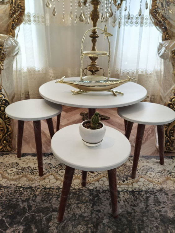 مشخصات جلو مبلی و عسلی گرد مدل ونوس - ارسال رایگان