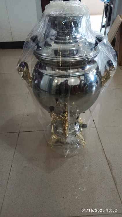 خرید سماور گازی ۱۵ لیتری قیمت عمده برادران